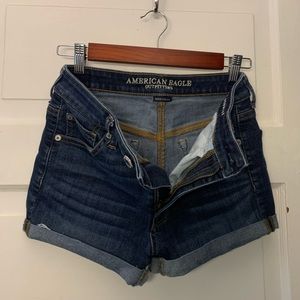 American Eagle High Waisted Jean Shorts